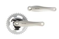Miranda beta 1 crankstel 38t 3/32“ disc 9.2cm, zilver - thumbnail