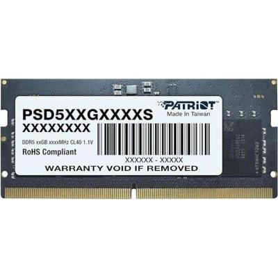 Patriot Memory Signature PSD516G480081S geheugenmodule 16 GB 1 x 16 GB DDR5 4800 MHz