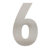 Intersteel XXL huiscijfer 50 cm hoog - RVS - thumbnail