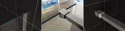 Wiesbaden Slim profielset+stabilisatiestang 120 cm chroom Wiesbaden Slim profielset+stabilisatiestang 120 cm chroom