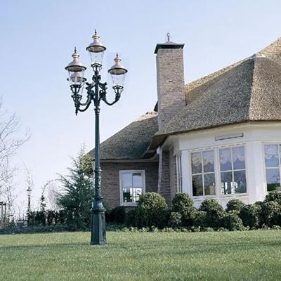 KS Verlichting BuitenlantaarnToronto 4-lichts - zwart - 408 - thumbnail