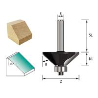ENT Fasefrees HM 45 graden met lager, Kolf 12mm - 7913842 - 7913842 - thumbnail