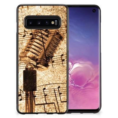 Samsung Galaxy S10 Grip Case Bladmuziek