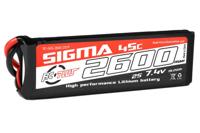 RC Plus Lipo 45c 7.4 volt 2600mah met XT60 stekker - thumbnail