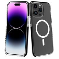 Telefoonhoes Muvit for Change iPhone 15 Pro Max Clear Magnetisch - thumbnail