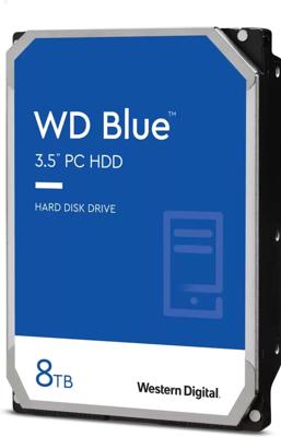 Western Digital wd20earz wd blue hdd, 2tb, 3.5", sata 6gb/s, 7200rpm, 256mb, 215mb/s, r/w 5.6w