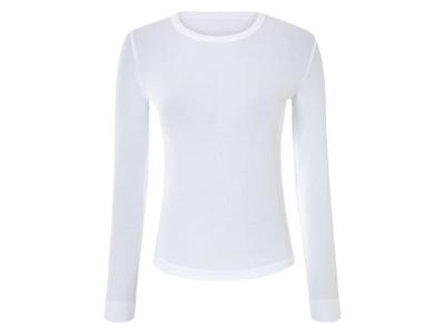 esmara Dames shirt met lange mouwen (L (44/46), Wit)
