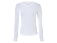 esmara Dames shirt met lange mouwen (L (44/46), Wit) - thumbnail