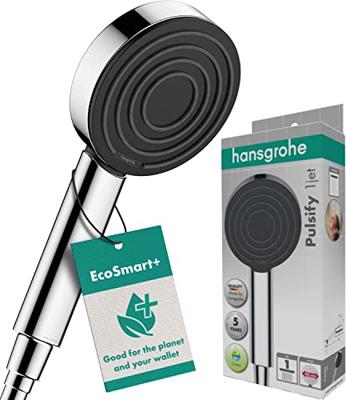 Hansgrohe Handdouche Pulsify S 105 1 Jet EcoSmart Chroom Hansgrohe Handdouche Pulsify S 105 1 Jet EcoSmart Chroom
