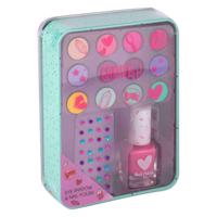 Canenco beauty oogschaduw en nagellak blikje paars - thumbnail