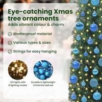 VidaXL Kunstkerstboom groen 180 cm pvc en staal en kunststof - thumbnail