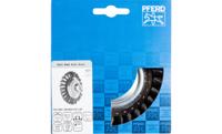 PFERD TOOLS Schijfborstel getordeerd KBG Ø 125 x 15 mm M14 staaldraad-Ø 0,50 voor haakse slijpers POS KBG 12515/M14 ST 0,50 43317001 1 stuk(s) - thumbnail