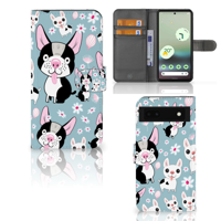 Google Pixel 6A | Telefoonhoesje | Met pasjeshouder | Hondjes - thumbnail