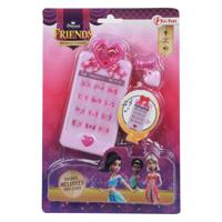 Toi-Toys Princess friends mobiele speelgoedtelefoon roze - thumbnail