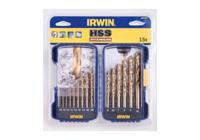 Irwin metaalborenset HSS titanium 19-delig - thumbnail