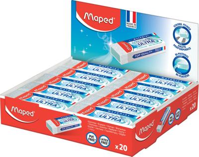 Maped gom Technic Ultra, display met 20 stuks Maped gom Technic Ultra, display met 20 stuks