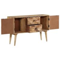 Dressoir 110x30x70 cm massief mangohout - thumbnail