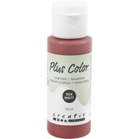 Plus Color acrylverf, antiek rood, 60 ml/ 1 fles - thumbnail
