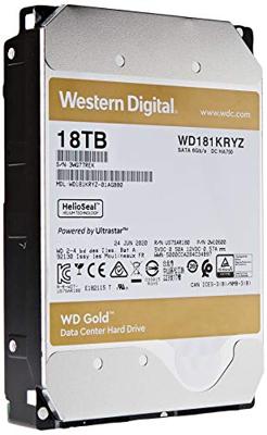 WD gold, 18 tb harde schijf (sata 600, 181kryz, 24/7)