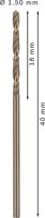 Bosch Accessoires Metaalboren HSS-Co, Standard 1,5 x 18 x 40 mm 10st - 2608585873 - thumbnail