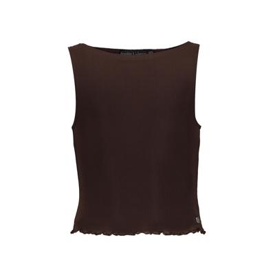 Frankie & Liberty Zomer top meisjes - bruin - Sadee