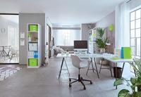 Leitz WOW schrift ft A5, geruit, groen - thumbnail