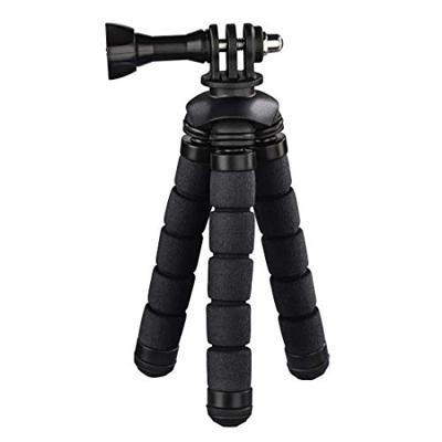 Hama Ministatief 1/4 inch Werkhoogte=7 - 14 cm Zwart Voor smartphones en GoPro