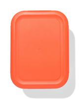 HEMA Lunchbox 19.8x14.8x8cm rood-beige - thumbnail