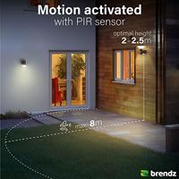 Brendz solar wandlamp birao - thumbnail