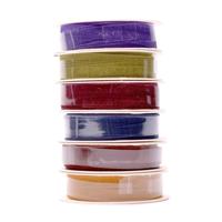 Vaessen Creative • organzalint 6 kleuren 3mmx2m herfst - thumbnail