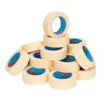 Maskingtape (nar) 58 gram/m2 50 mm x 50 meter geel-beige | 6 stuks - thumbnail