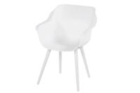 Hartman Tuinstoel 'Sophie Studio' met armleuning, kleur Wit - thumbnail