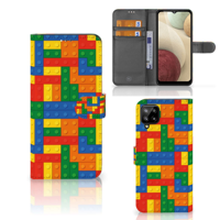 Samsung Galaxy A12 | Telefoon Hoesje | Blokken - thumbnail
