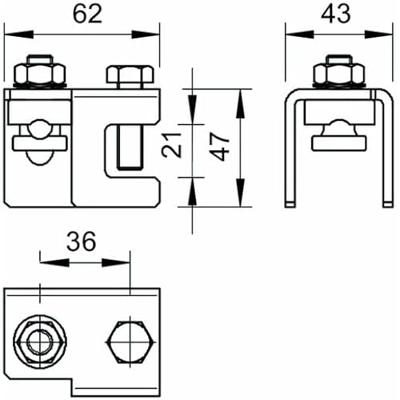 OBO Bettermann 5010 20 FT Montage-accessoires 1 stuk(s)