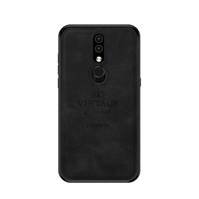 PINWUYO schokbestendige waterdichte volledige PC + TPU + huid beschermhoes voor Nokia 4,2 (zwart)