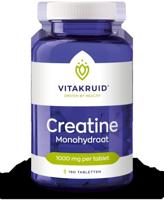 Creatine monohydraat 1000mg 180 Tabletten - thumbnail