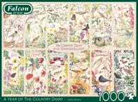 Falcon - Country Diary Summer (1000 Stukjes) - Puzzel;Puzzel (8710126113059) - thumbnail