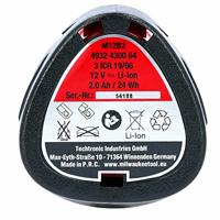 Milwaukee M12 B2 Li-Ion Accu 12V 2.0 Ah - 4932430064 - thumbnail