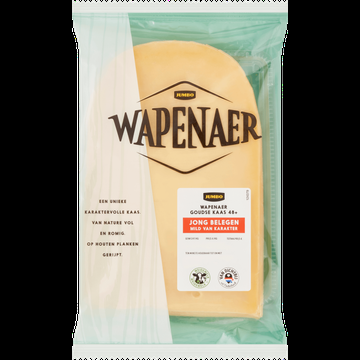 Wapenaer Goudse Kaas 48+ Jong Belegen ca. 230 g bij Jumbo