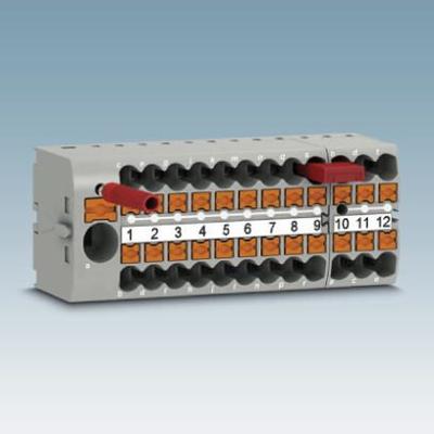 Phoenix Contact 3273462 Verdeelblok 25.2 mm Spanveer Blauw 10 stuk(s)