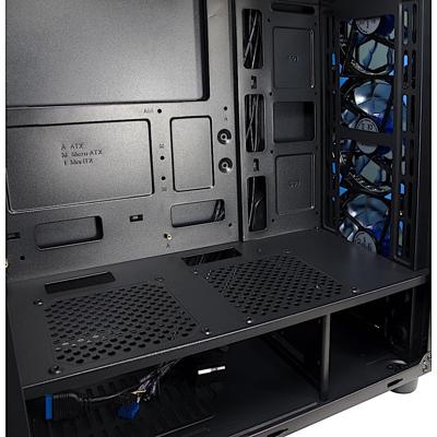 Inter-Tech cxc2 midi tower behuizing (zwart | 3x usb-a | window)