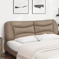 Hoofdbordkussen 180 cm kunstleer cappuccinokleurig - thumbnail