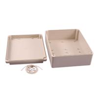 Hammond Electronics RS5705 Universele behuizing 250 x 200 x 95 ABS Grijs 1 stuk(s) - thumbnail