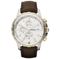 Horlogeband Fossil FS4788 Leder Bruin 22mm - thumbnail