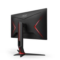 AOC 24G2SU/BK computer monitor 60,5 cm (23.8") 1920 x 1080 Pixels Full HD Zwart, Rood - thumbnail