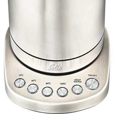 Solis 5516 Vario Temp Kettle Waterkoker - Zilver Solis 5516 Vario Temp Kettle Waterkoker - Zilver