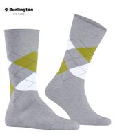 Burlington King Hoge Heren Sokken - Biologisch katoenen mannen kousen met ruit print - thumbnail