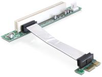 Delock Delock Riser card PCI Express x1 > PCI 32Bit 5 V with flexible cable Riser-kaart PCIe x1 - thumbnail