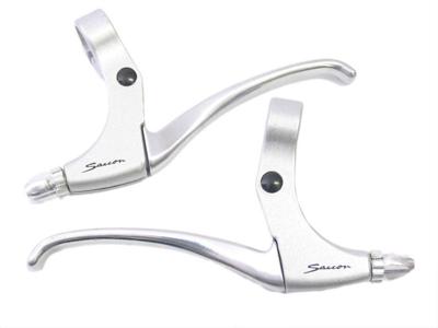 Saccon remgreepset v-brake/cantilever 4-vinger zilver