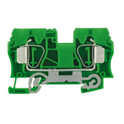 Weidmüller 1746770000 Aardklem Spanveer Groen-geel 25 stuk(s) Piece